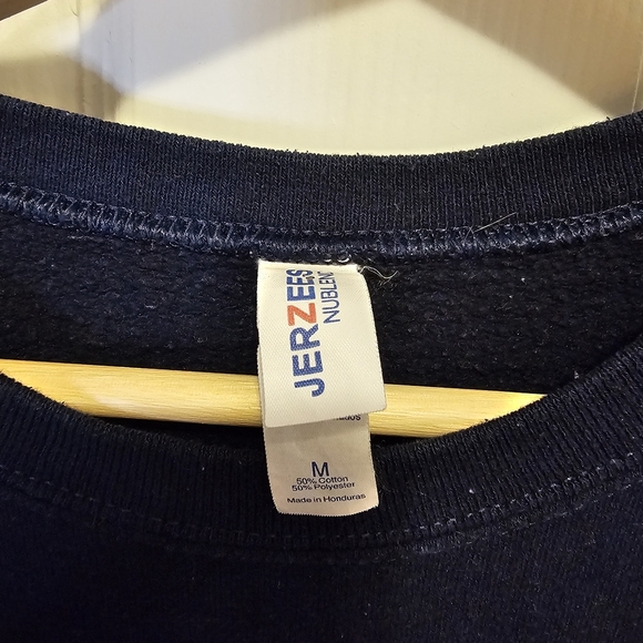 Vintage Warner Bros. Navy Blue Men's Sweater - Picture 4 of 8